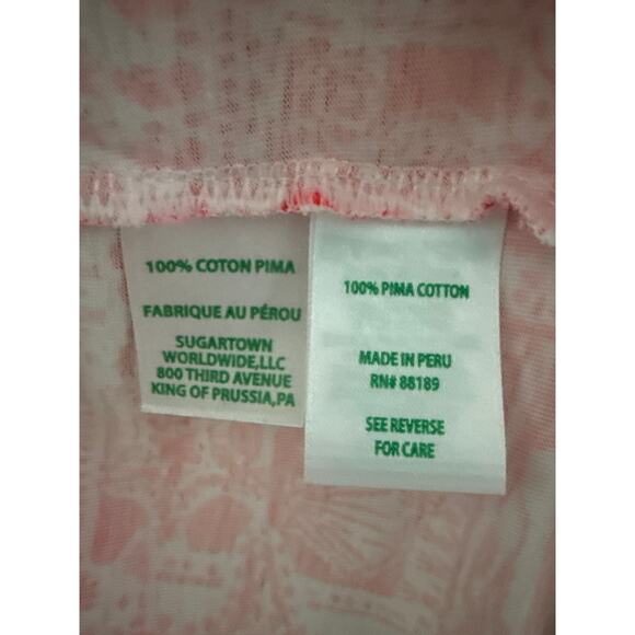 Lilly Pulitzer Etta Maxi Dress Seaside Harbour Print in Mizner Red Size Large - Picture 12 of 12